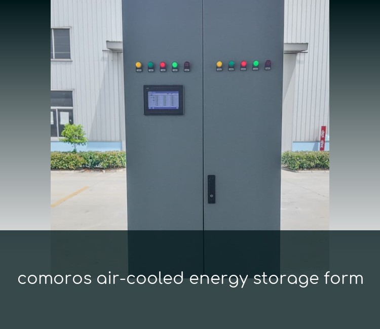 comoros air-cooled energy storage form