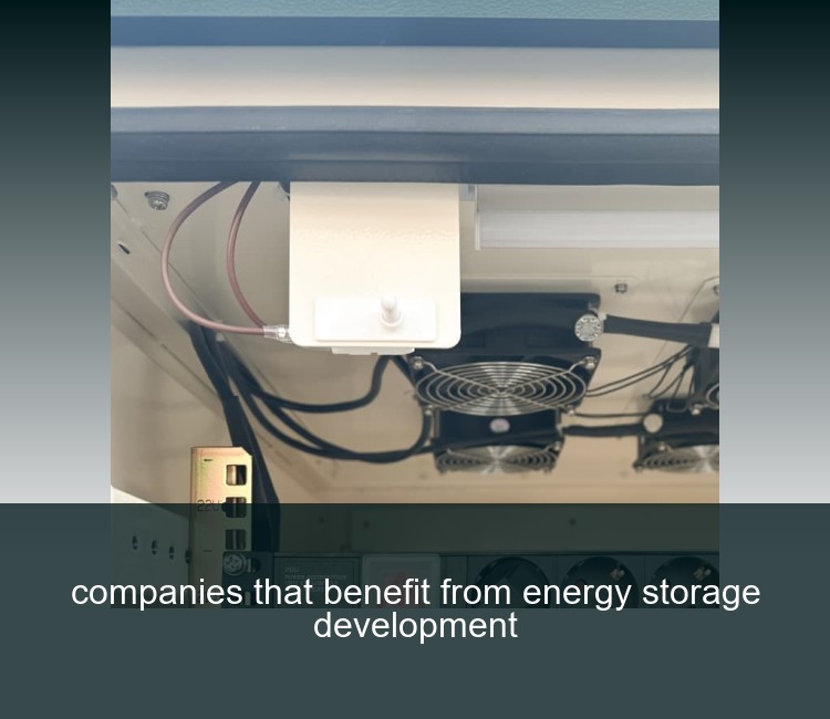companies that benefit from energy storage development