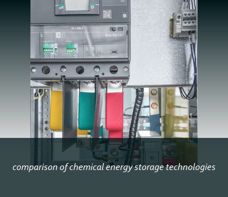 comparison of chemical energy storage technologies
