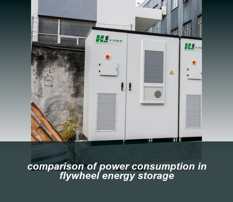comparison of power consumption in flywheel energy storage