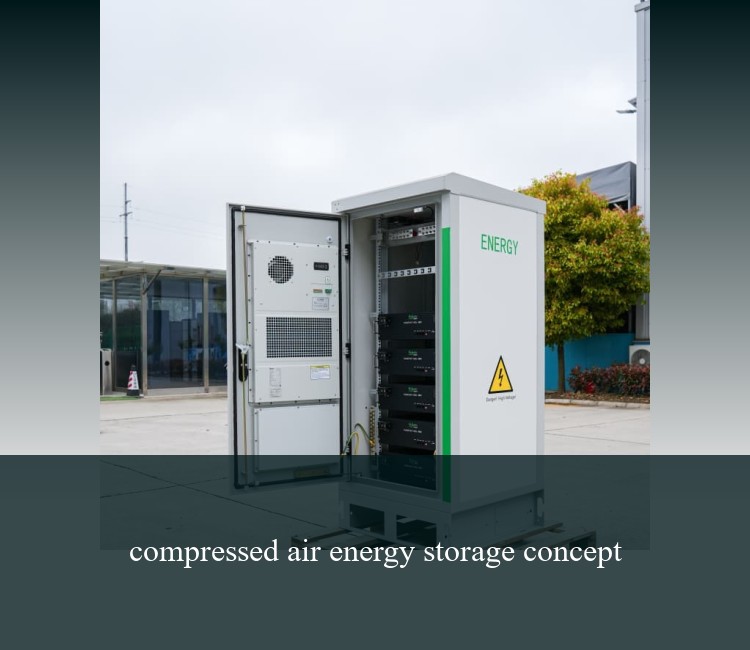 compressed air energy storage concept