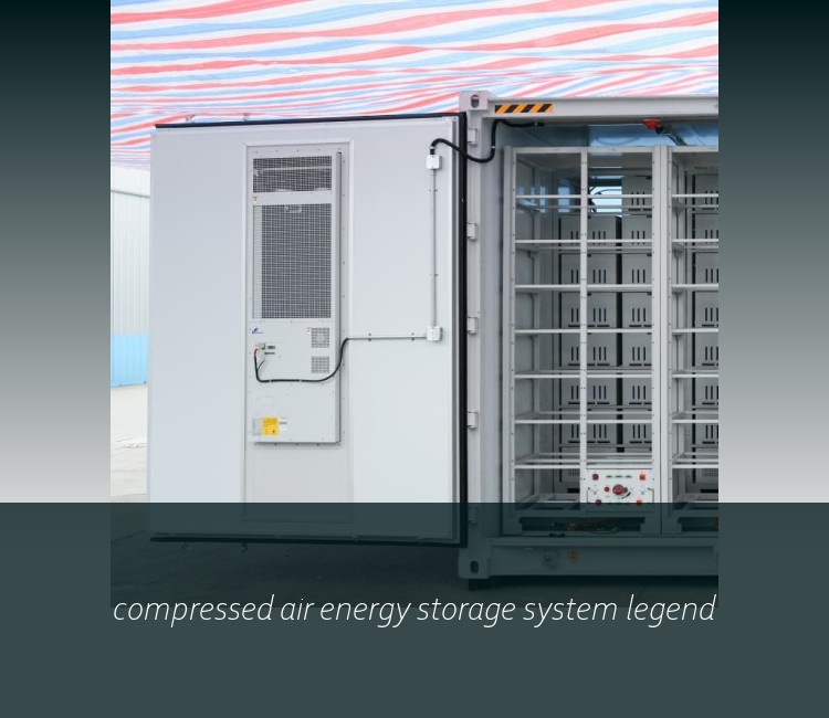 compressed air energy storage system legend