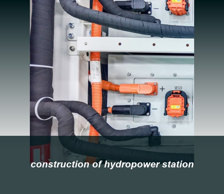 construction of hydropower station