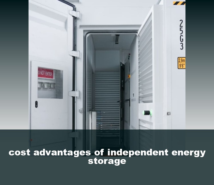 cost advantages of independent energy storage