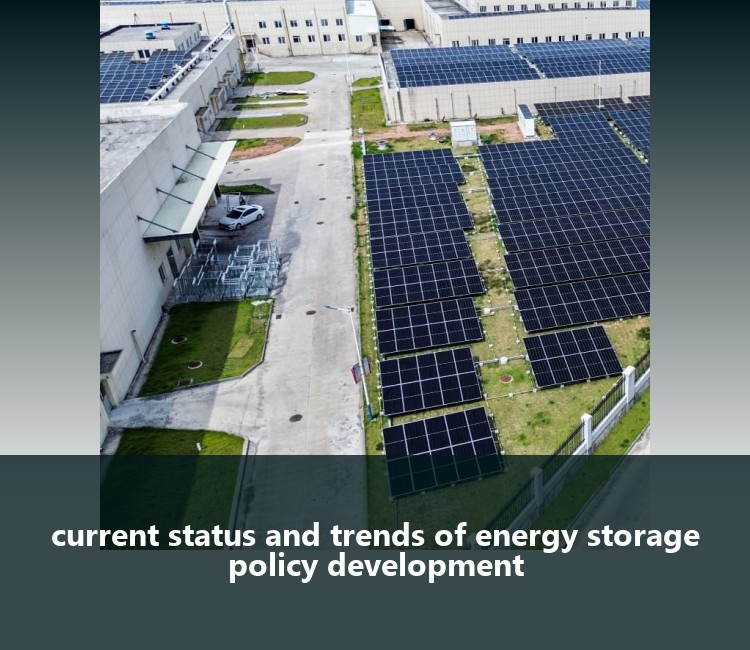 current status and trends of energy storage policy development