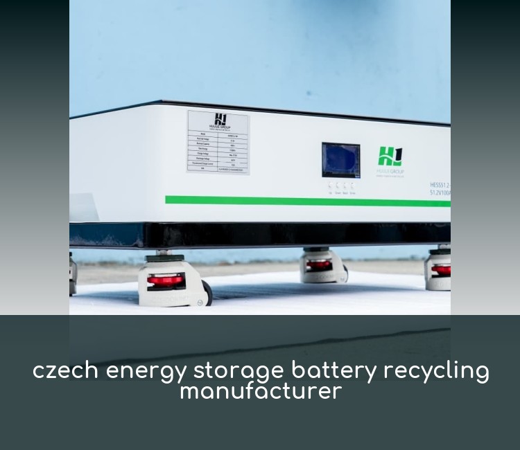 czech energy storage battery recycling manufacturer