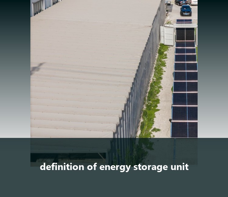 definition of energy storage unit
