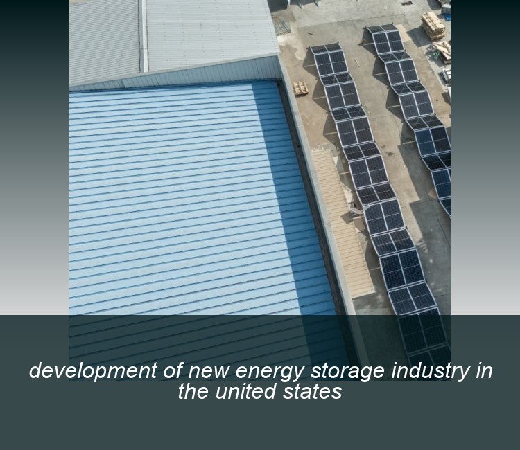 development of new energy storage industry in the united states