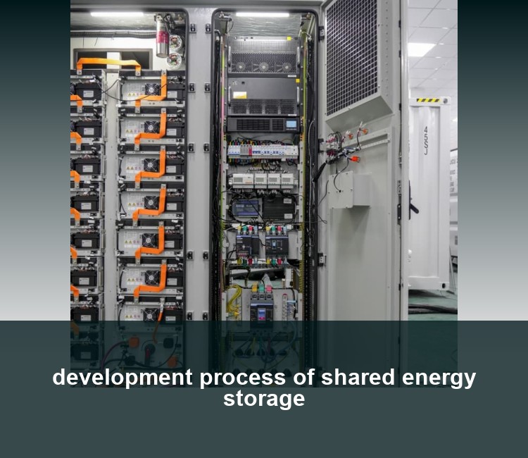 development process of shared energy storage