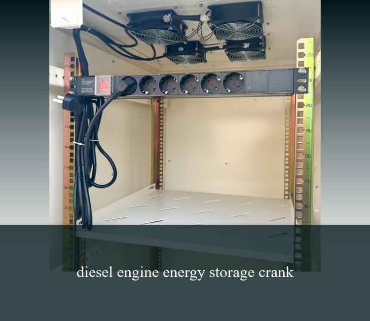 diesel engine energy storage crank