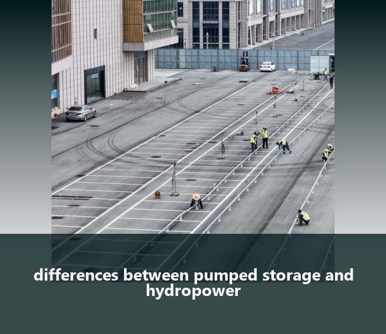 differences between pumped storage and hydropower