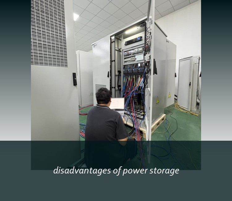 disadvantages of power storage