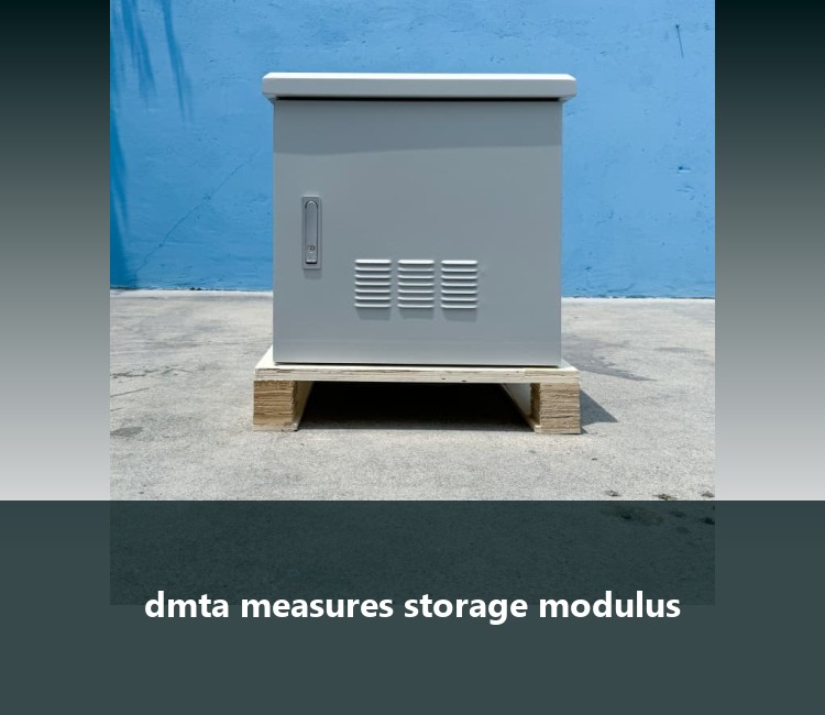 dmta measures storage modulus