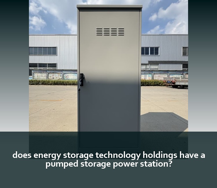 does energy storage technology holdings have a pumped storage power station?