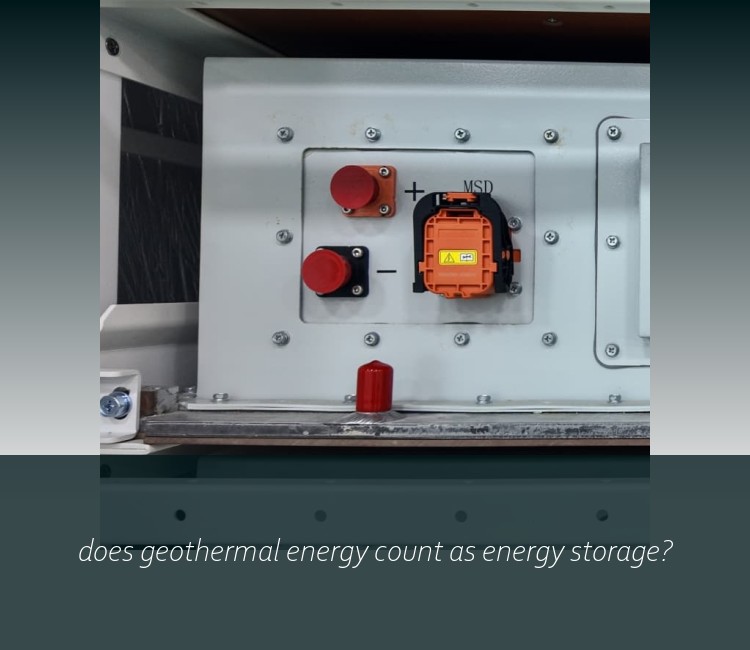 does geothermal energy count as energy storage?