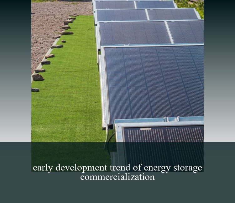 early development trend of energy storage commercialization