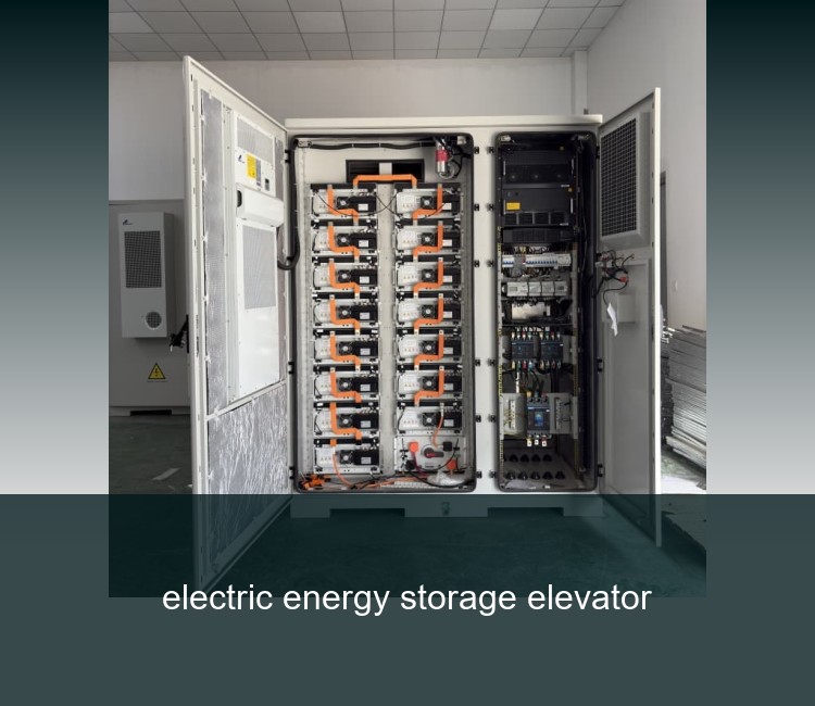 electric energy storage elevator