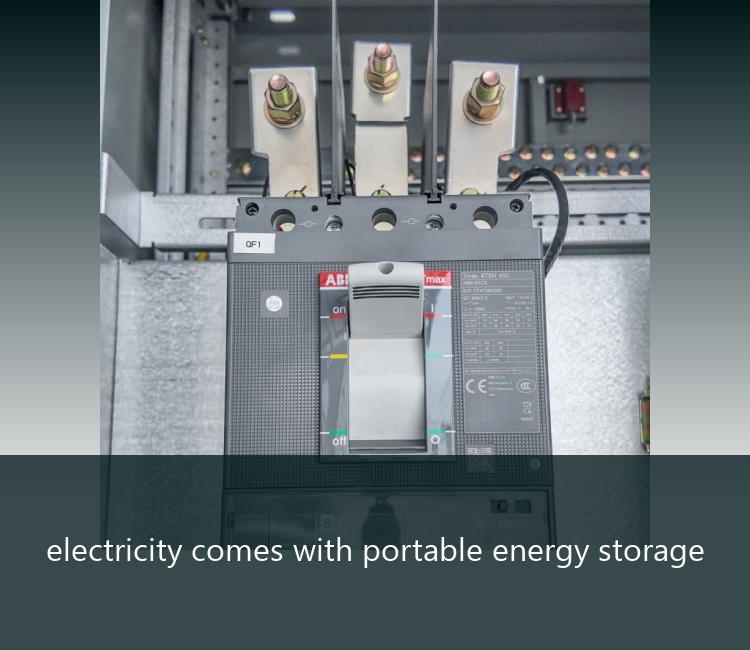 electricity comes with portable energy storage