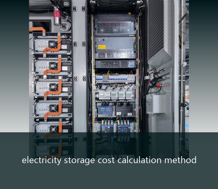 electricity storage cost calculation method