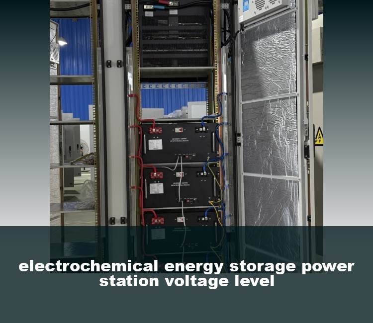 electrochemical energy storage power station voltage level