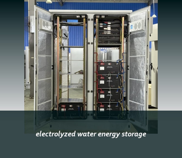 electrolyzed water energy storage