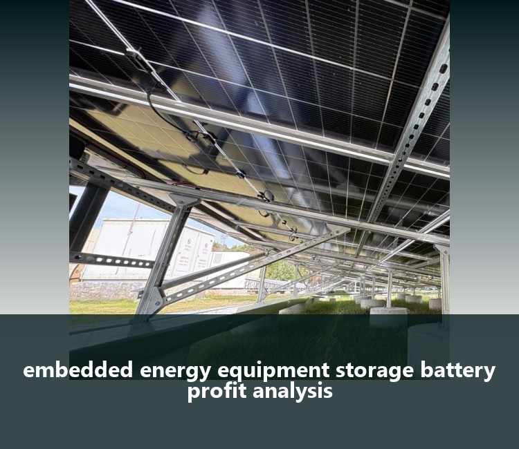 embedded energy equipment storage battery profit analysis
