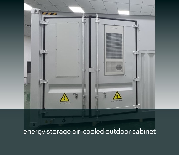 energy storage air-cooled outdoor cabinet