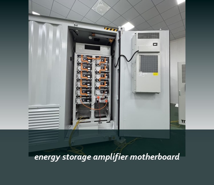 energy storage amplifier motherboard