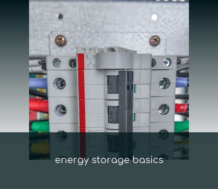 energy storage basics