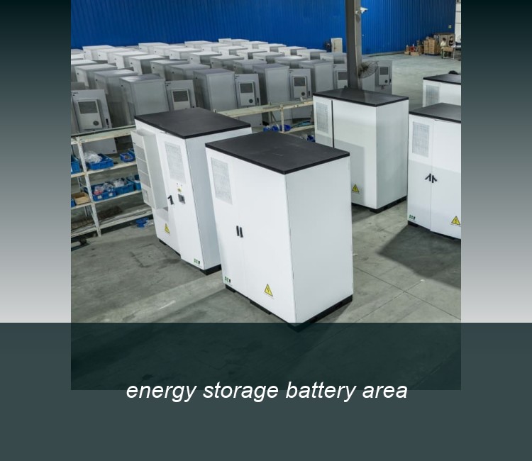 energy storage battery area
