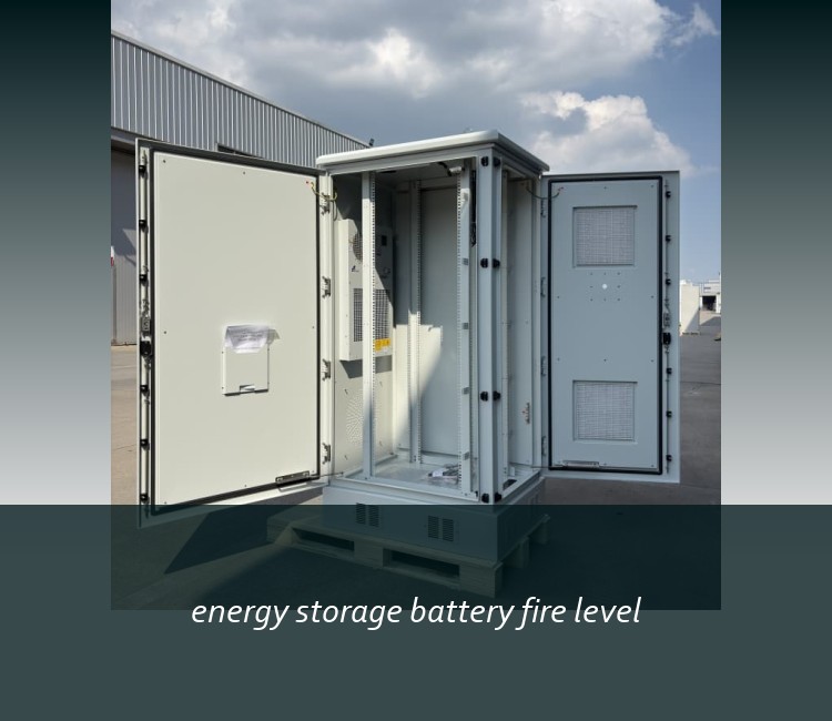 energy storage battery fire level