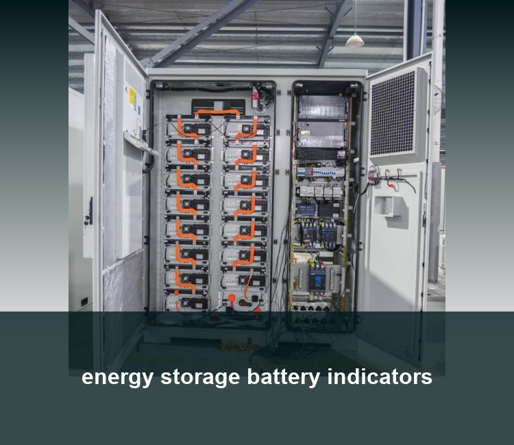 energy storage battery indicators