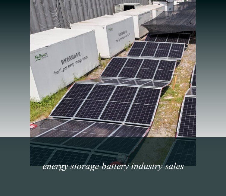 energy storage battery industry sales