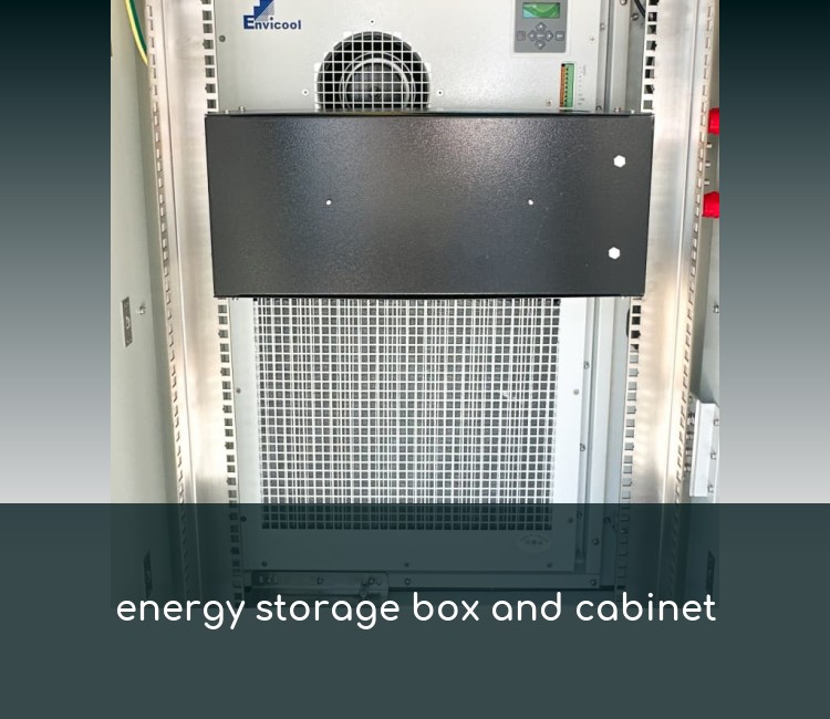 energy storage box and cabinet