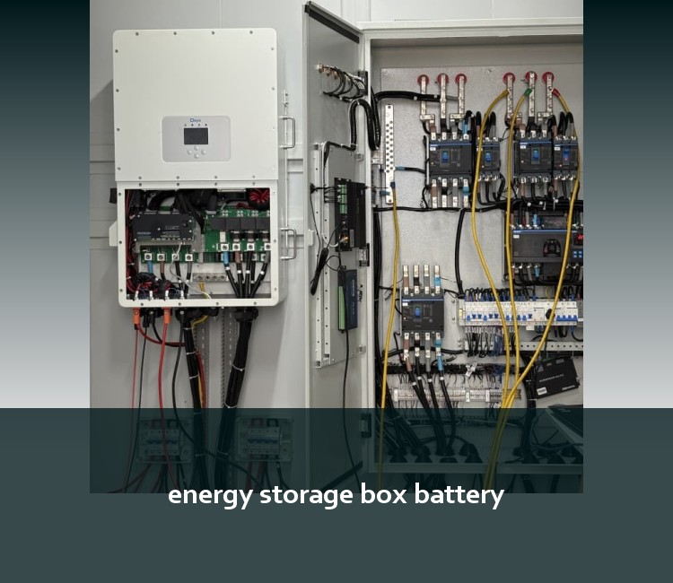 energy storage box battery