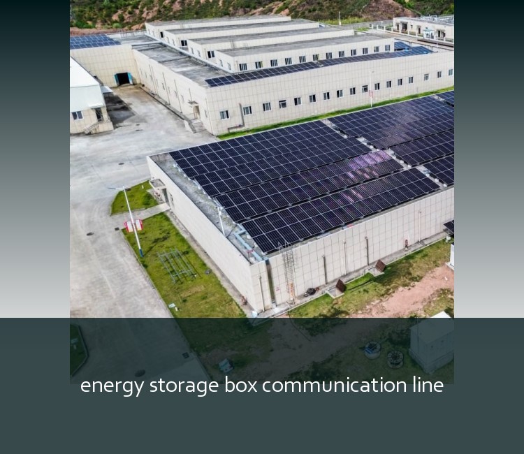 energy storage box communication line