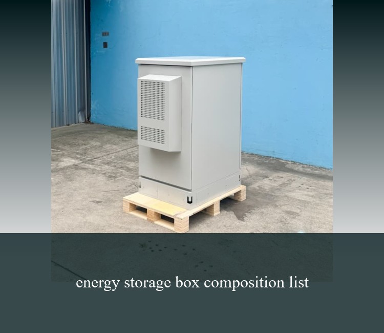 energy storage box composition list