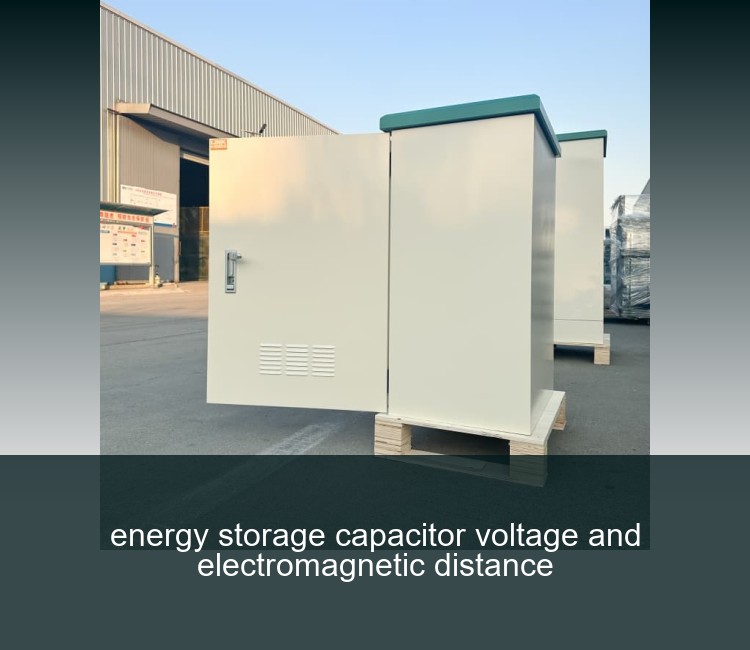 energy storage capacitor voltage and electromagnetic distance
