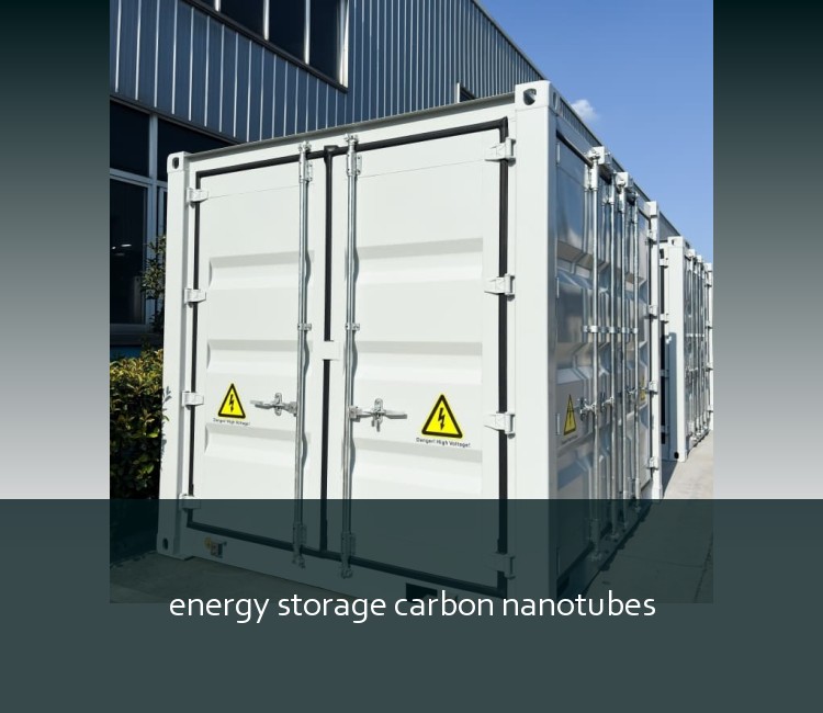energy storage carbon nanotubes