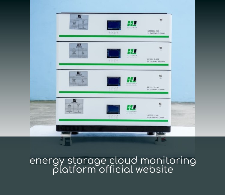 energy storage cloud monitoring platform official website