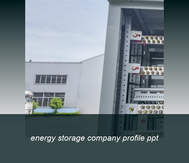 energy storage company profile ppt