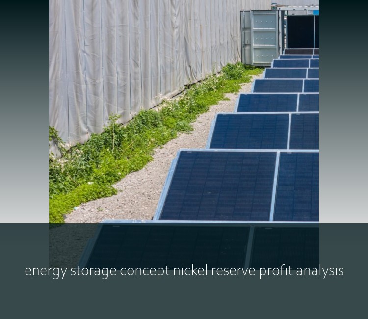 energy storage concept nickel reserve profit analysis