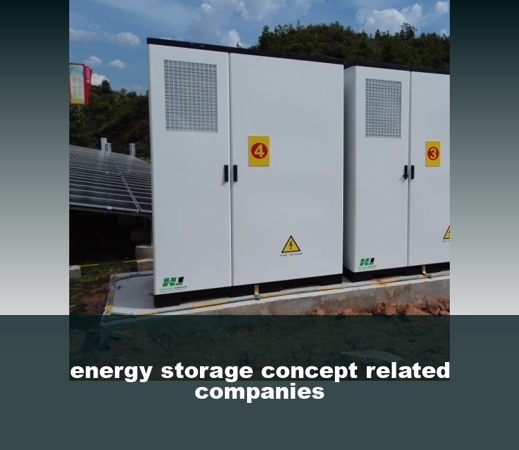 energy storage concept related companies