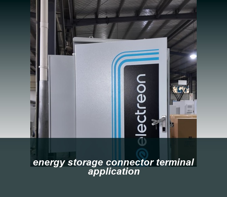 energy storage connector terminal application