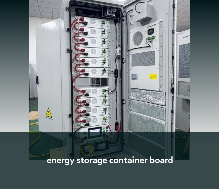 energy storage container board