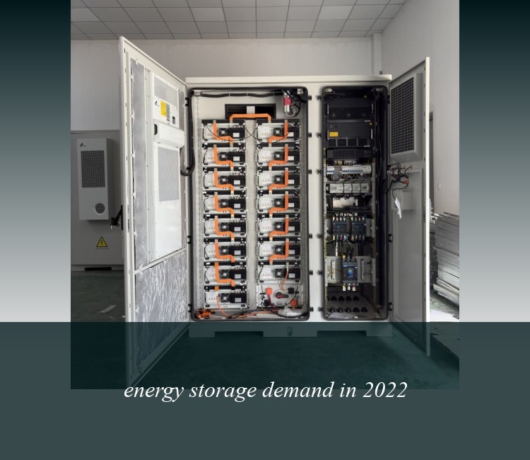 energy storage demand in 2022