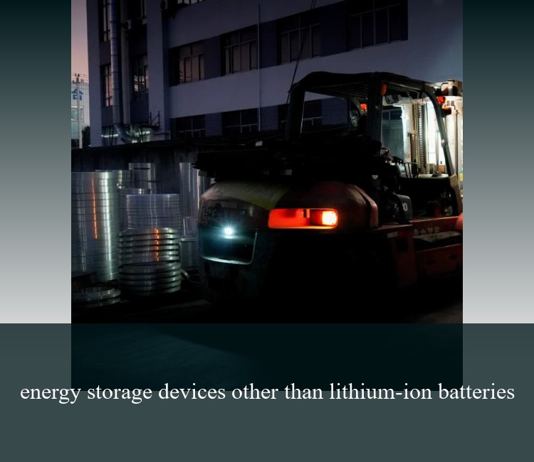 energy storage devices other than lithium-ion batteries