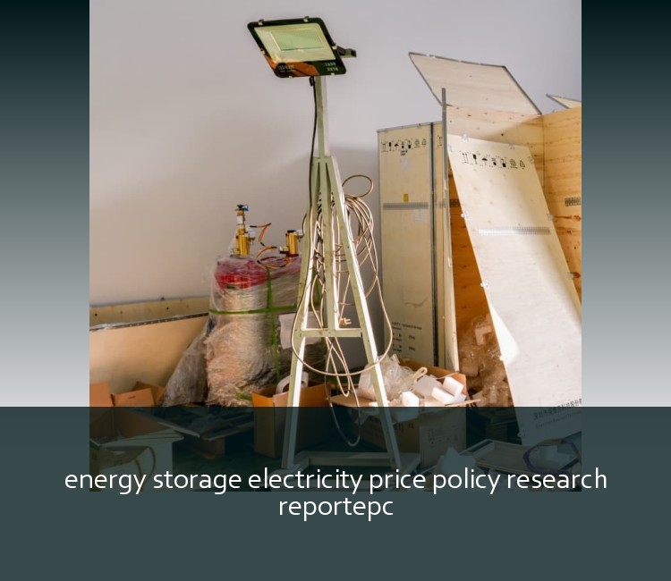 energy storage electricity price policy research reportepc
