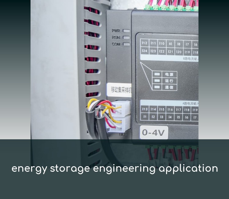 energy storage engineering application