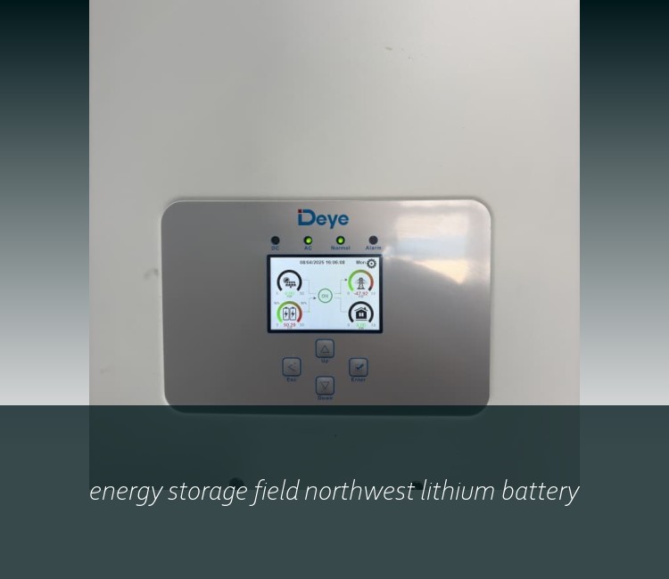 energy storage field northwest lithium battery